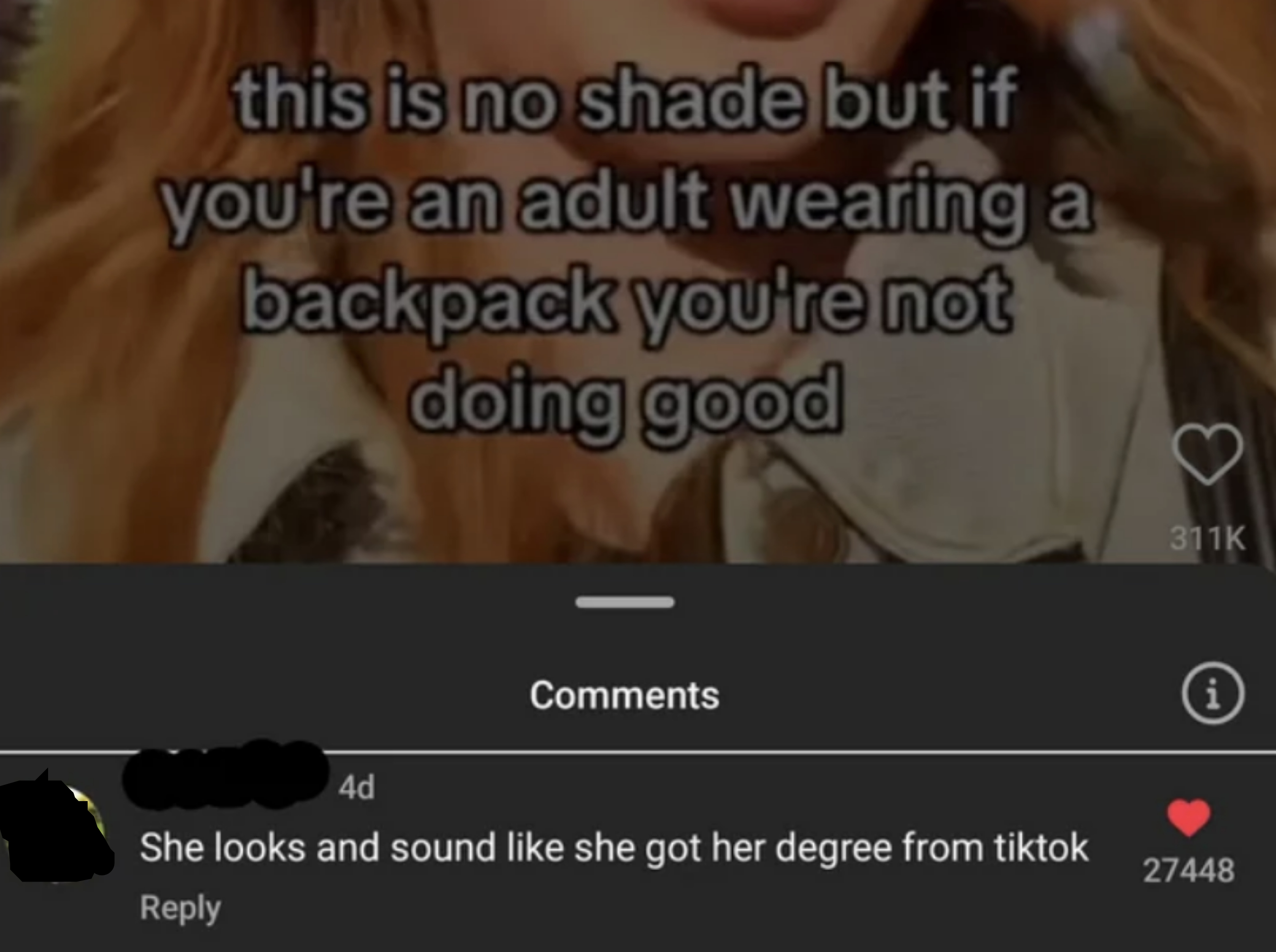&quot;She looks and sound like she got her degree from tiktok&quot;