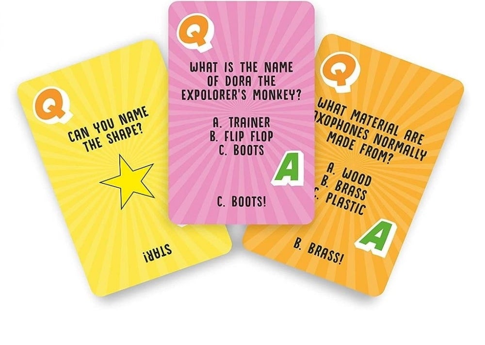 Trivia cards