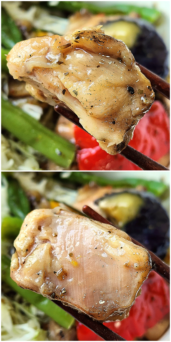 LAWSON(ローソン)のおすすめお弁当「鶏肉と彩り野菜のバジルソース丼」