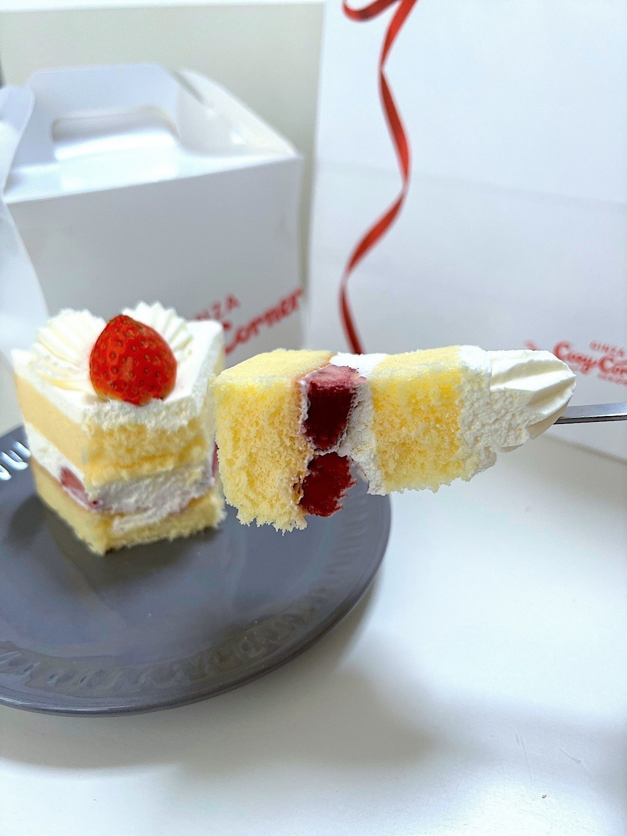 コージーコーナーのおすすめ「苺のショートケーキ」