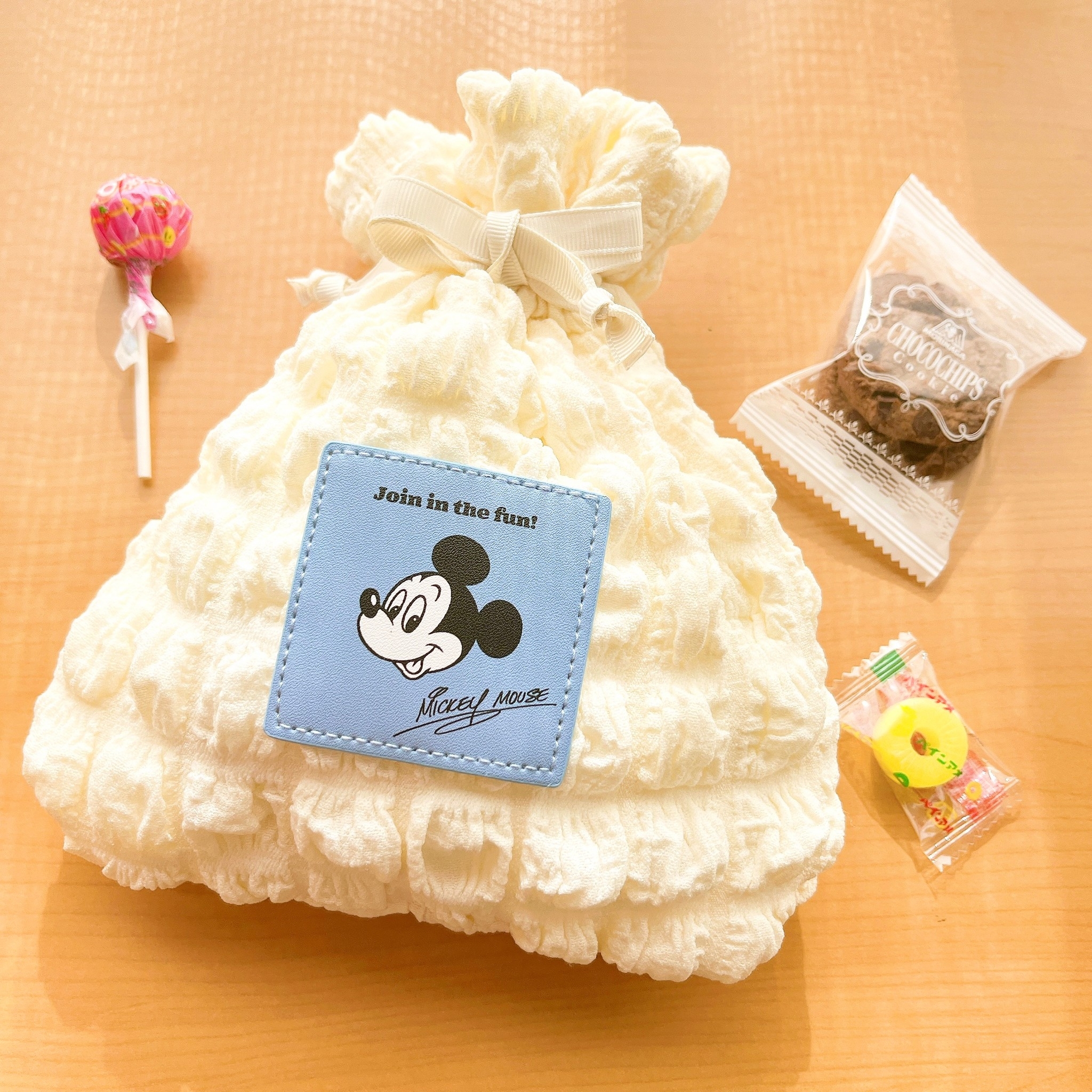 PLAZA(プラザ)のオススメのポーチ「Disney(ディズニー)巾着ポーチ」