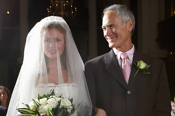 "I want my father to walk me down the aisle. In my defense: It is MY wedding."