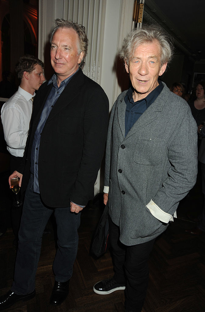 Alan Rickman and Ian McKellen