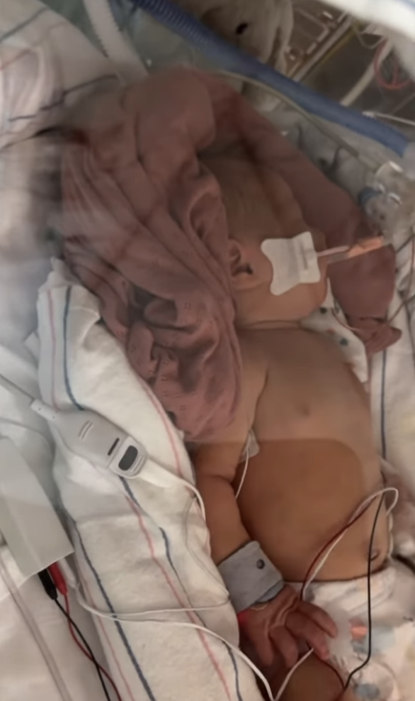 The newborn in the hospital