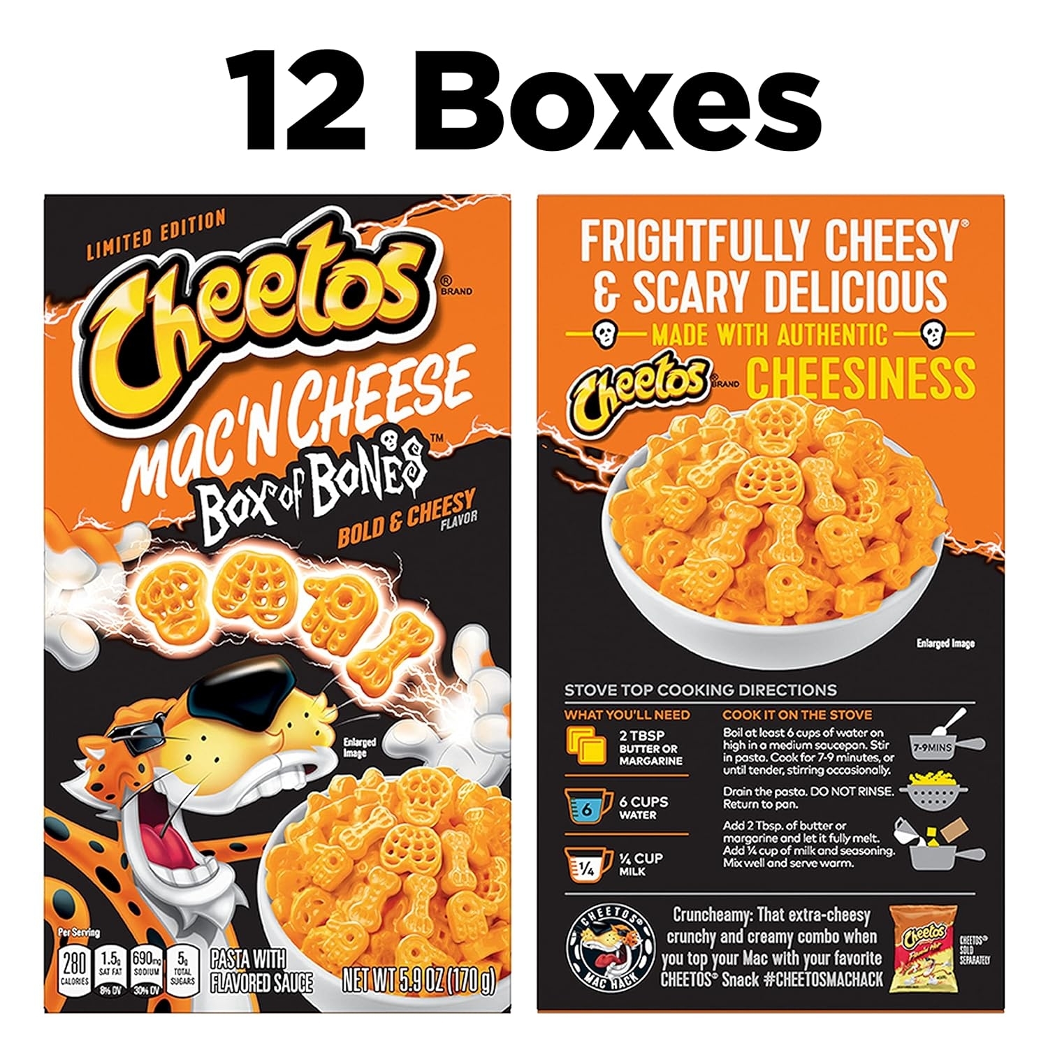 Cheetos boxes