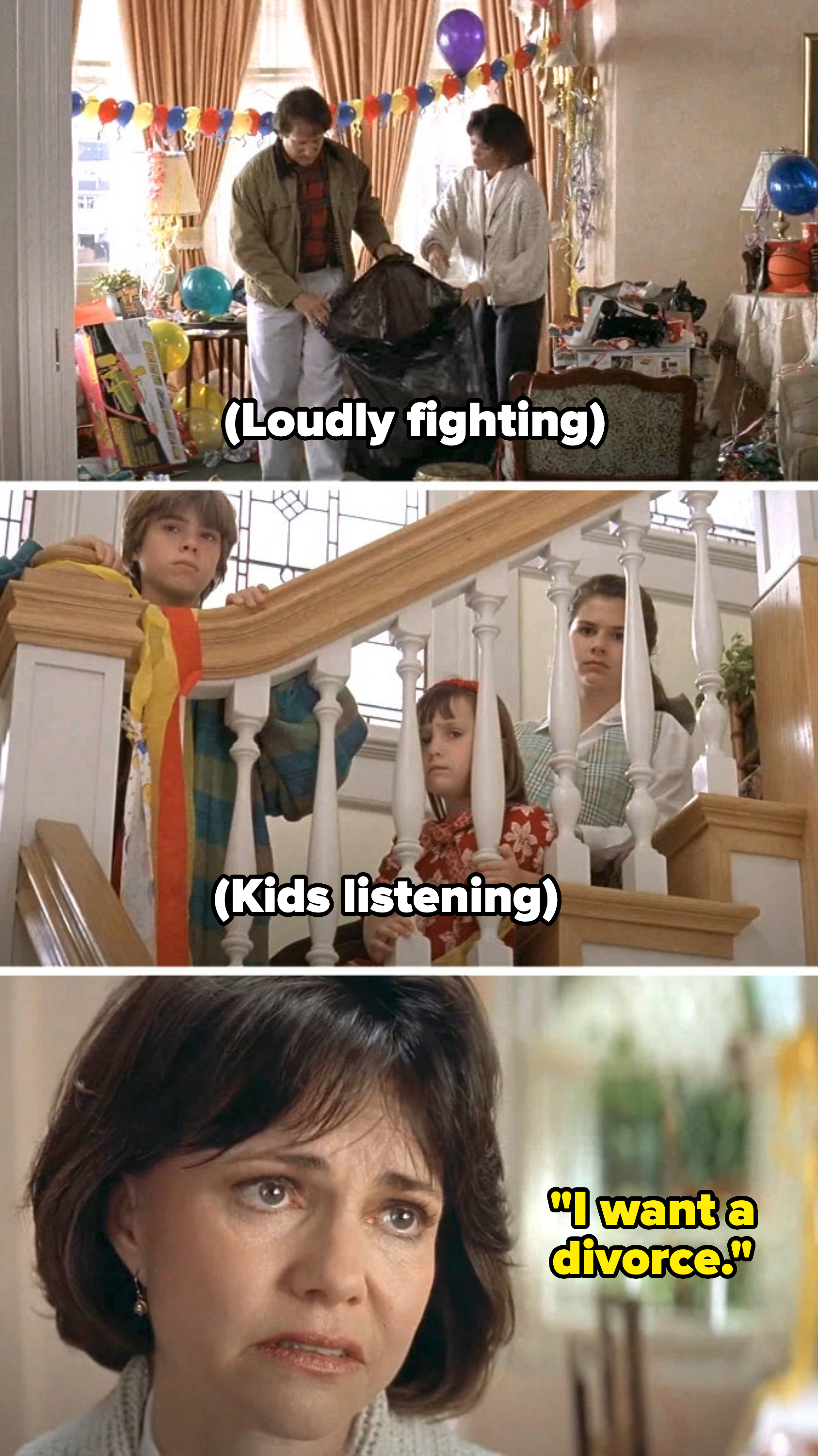 Screenshots from &quot;Mrs. Doubtfire&quot;