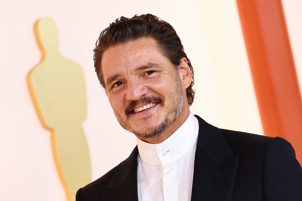 Closeup of Pedro Pascal