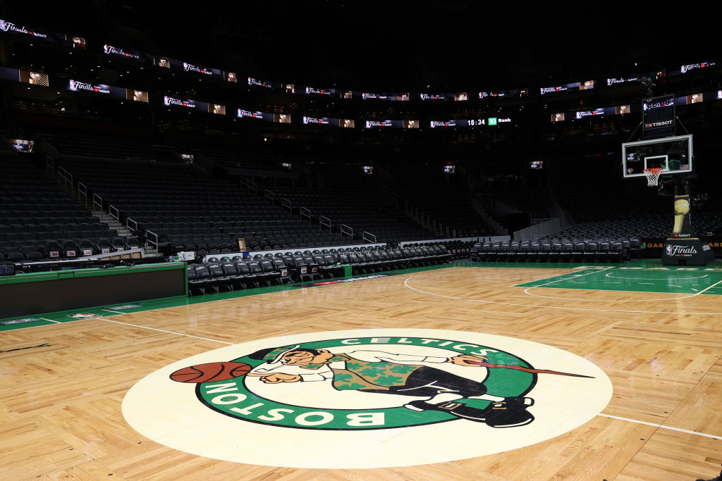 Boston Celtics court