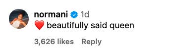 &quot;beautifully said queen&quot;