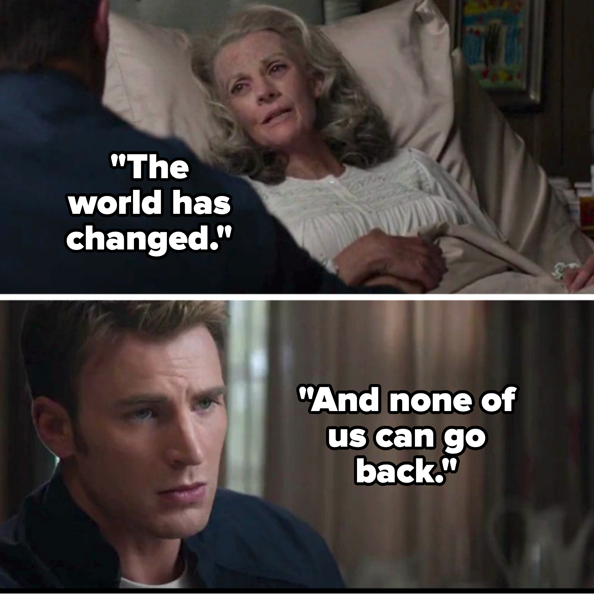 "And none of us can go back."