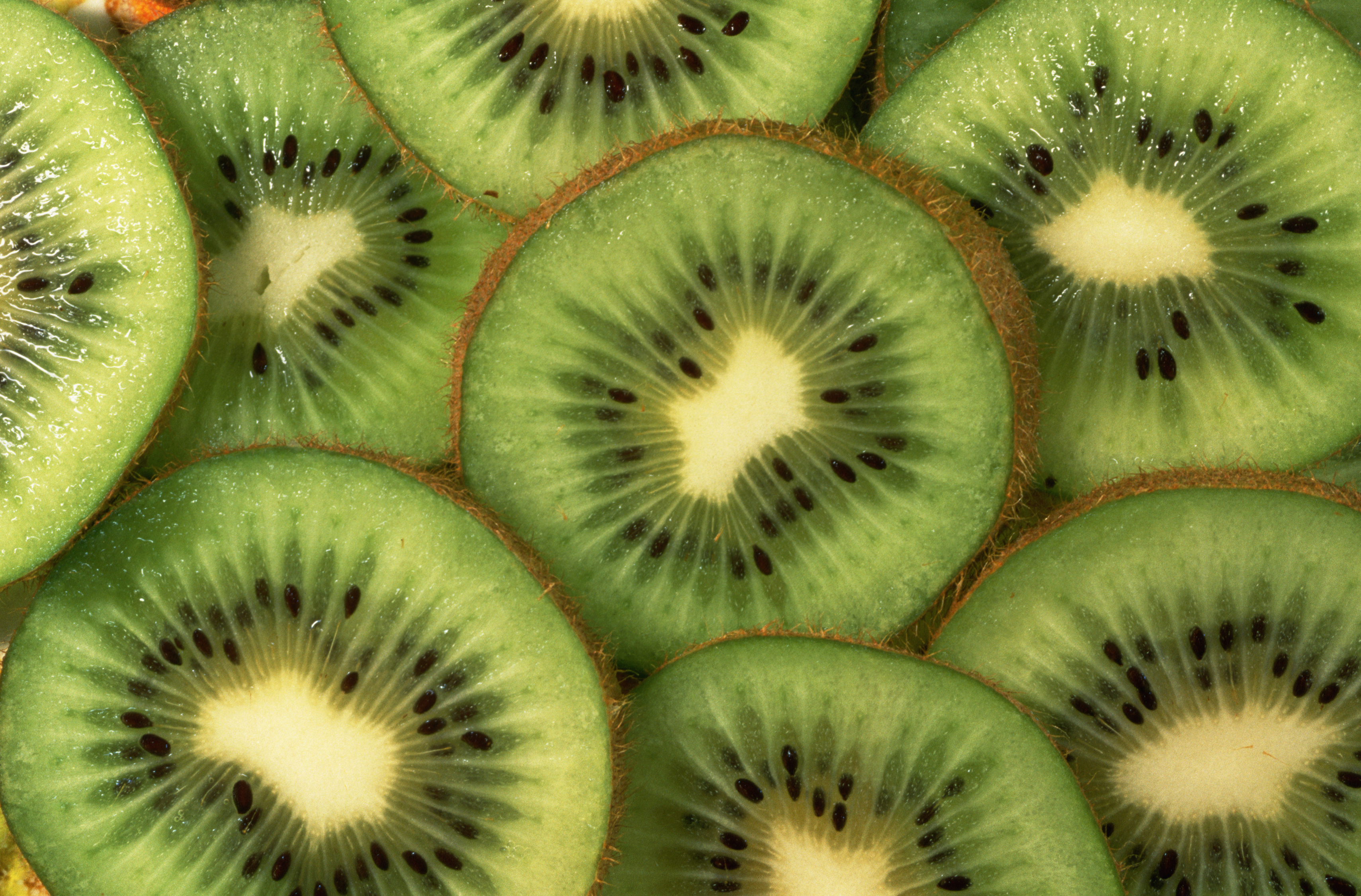 sliced kiwi