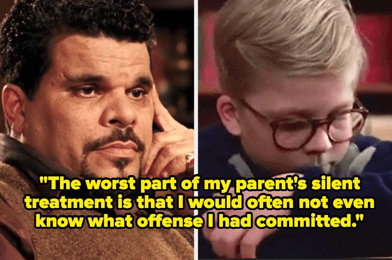 matilda's dad yelling at her captioned "Act like my very existence is burdening them"