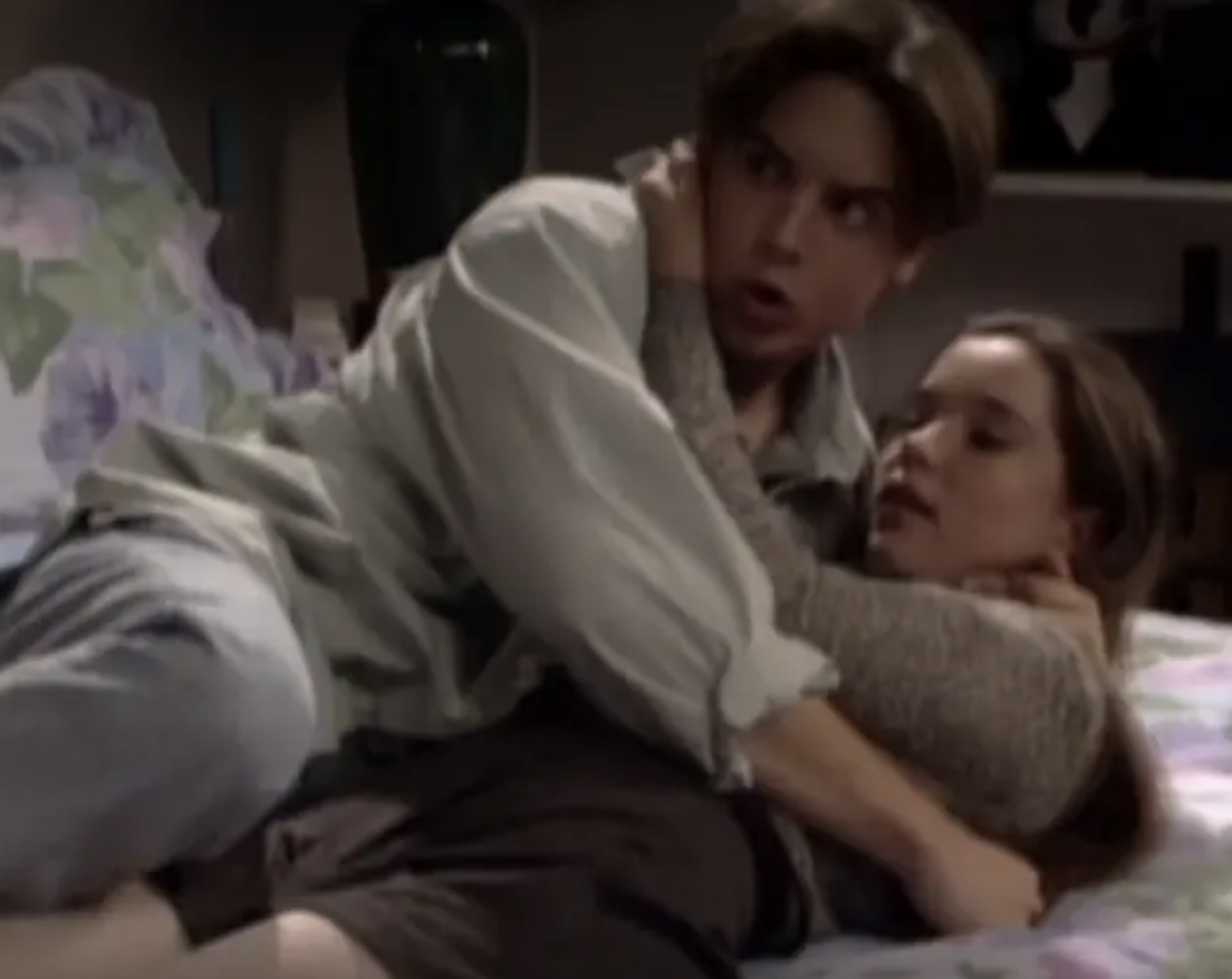 A scene with Will and a girl in bed