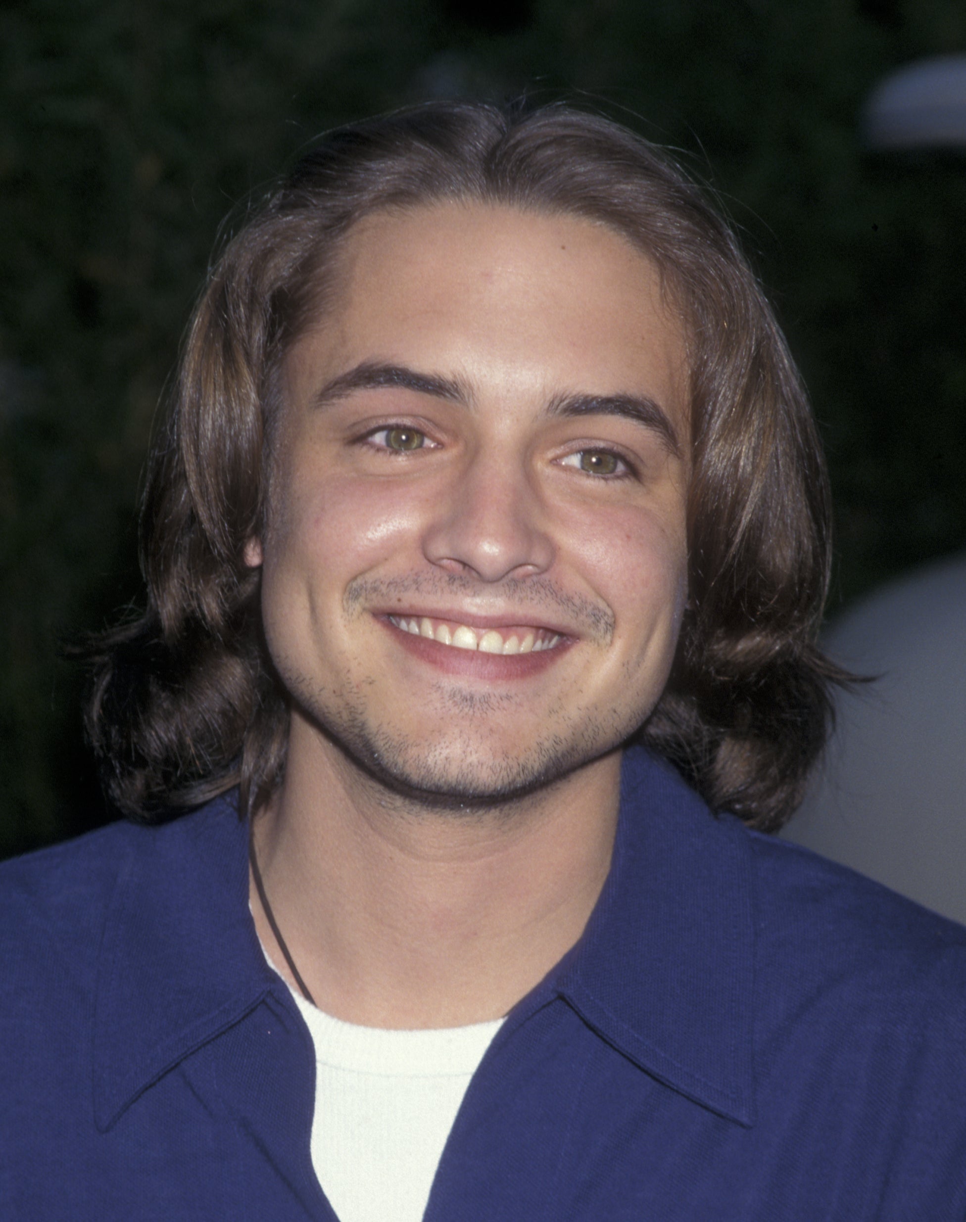 Close-up of Will as a young man smiling