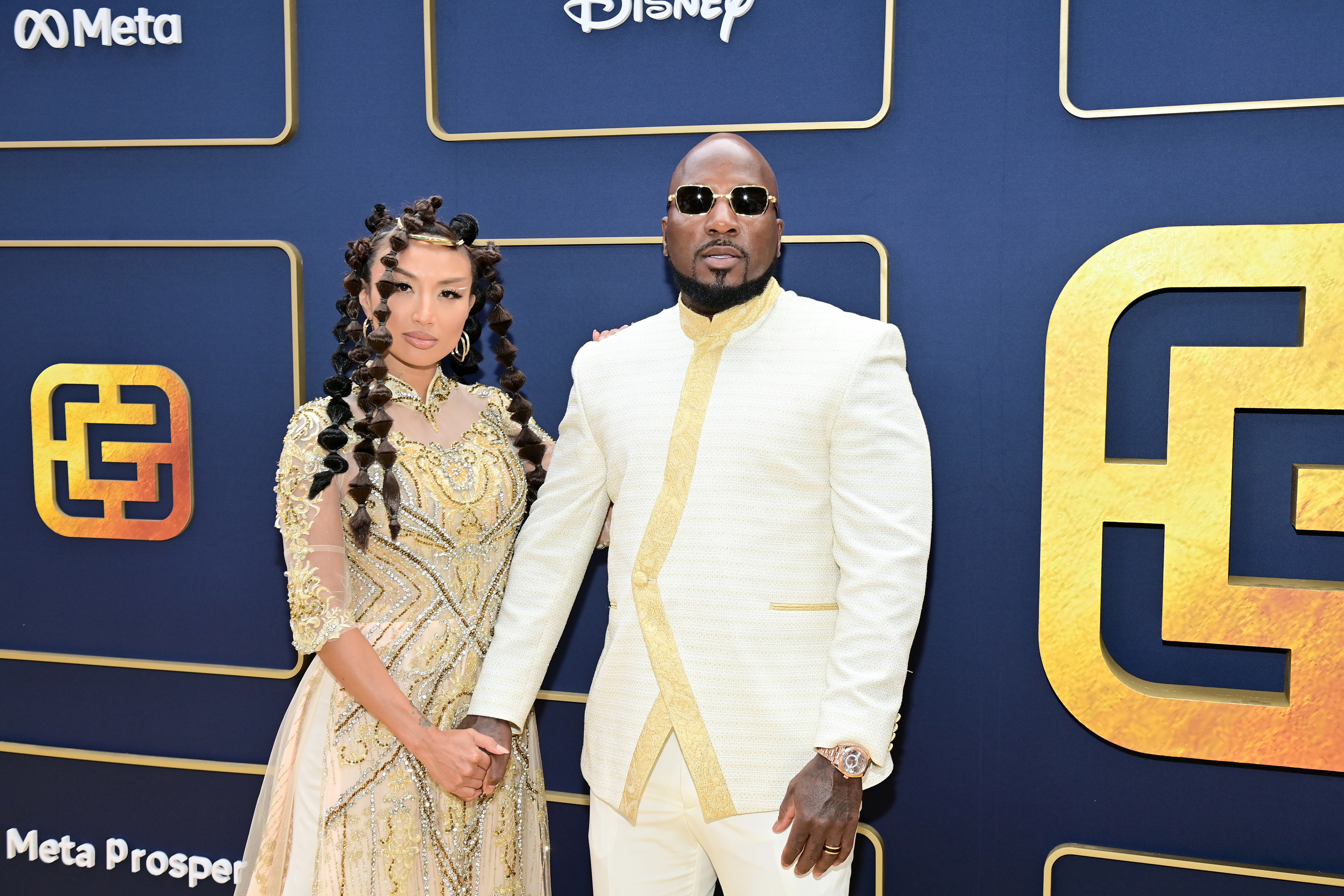 Jeannie and Jeezy at a media event