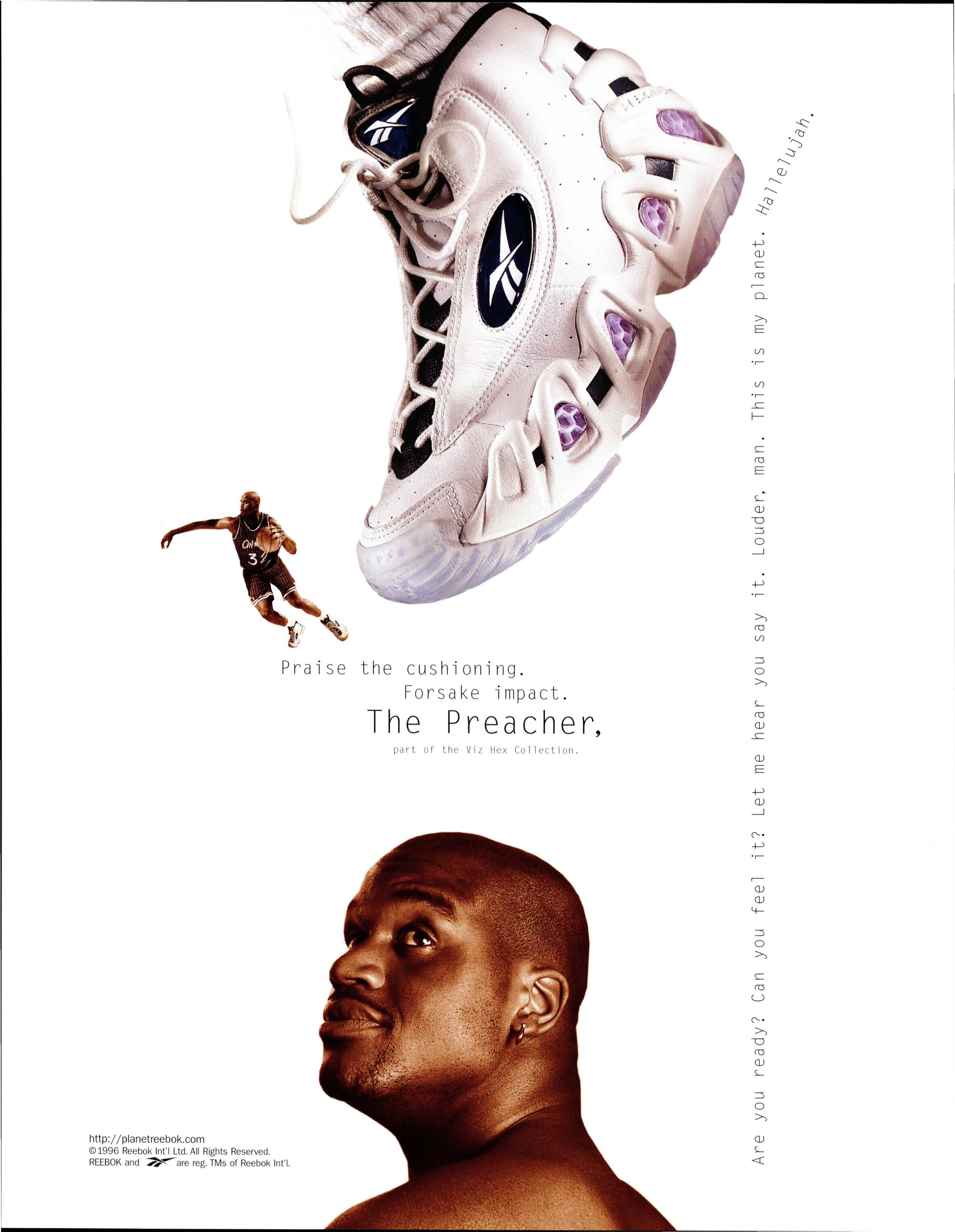 Do any NBA players wear Reebok? Shaquille O'Neal, Allen Iverson