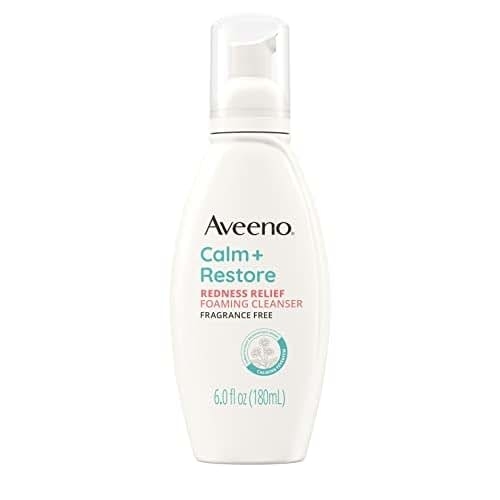 the Aveeno foaming cleanser