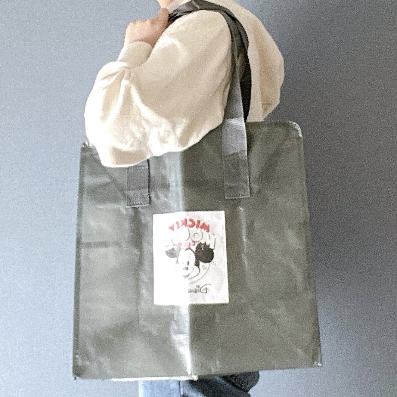 3COINZのオススメのグッズ「【Disney】クリア収納バッグ：Mサイズ」