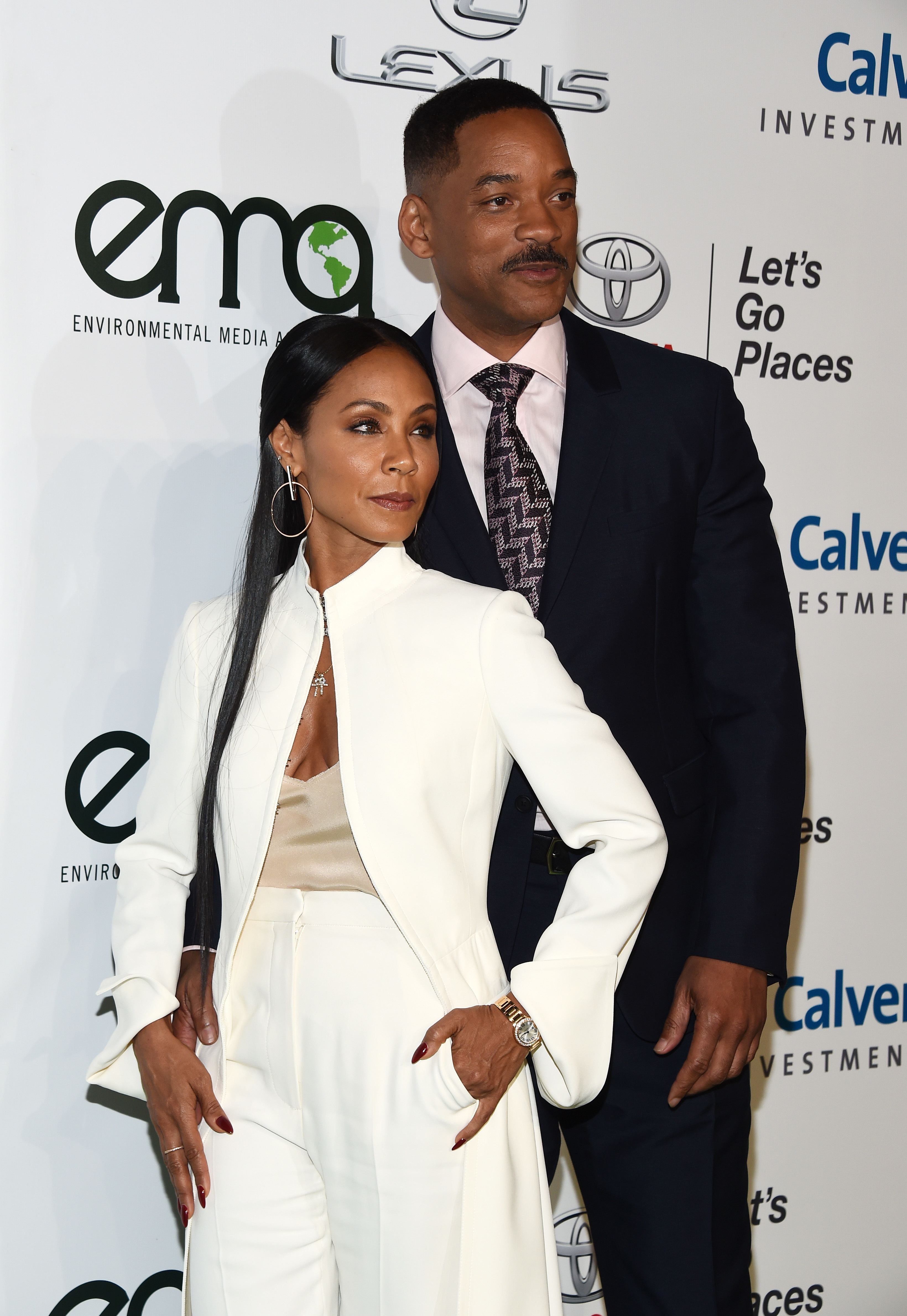 past photo of the couple at an event