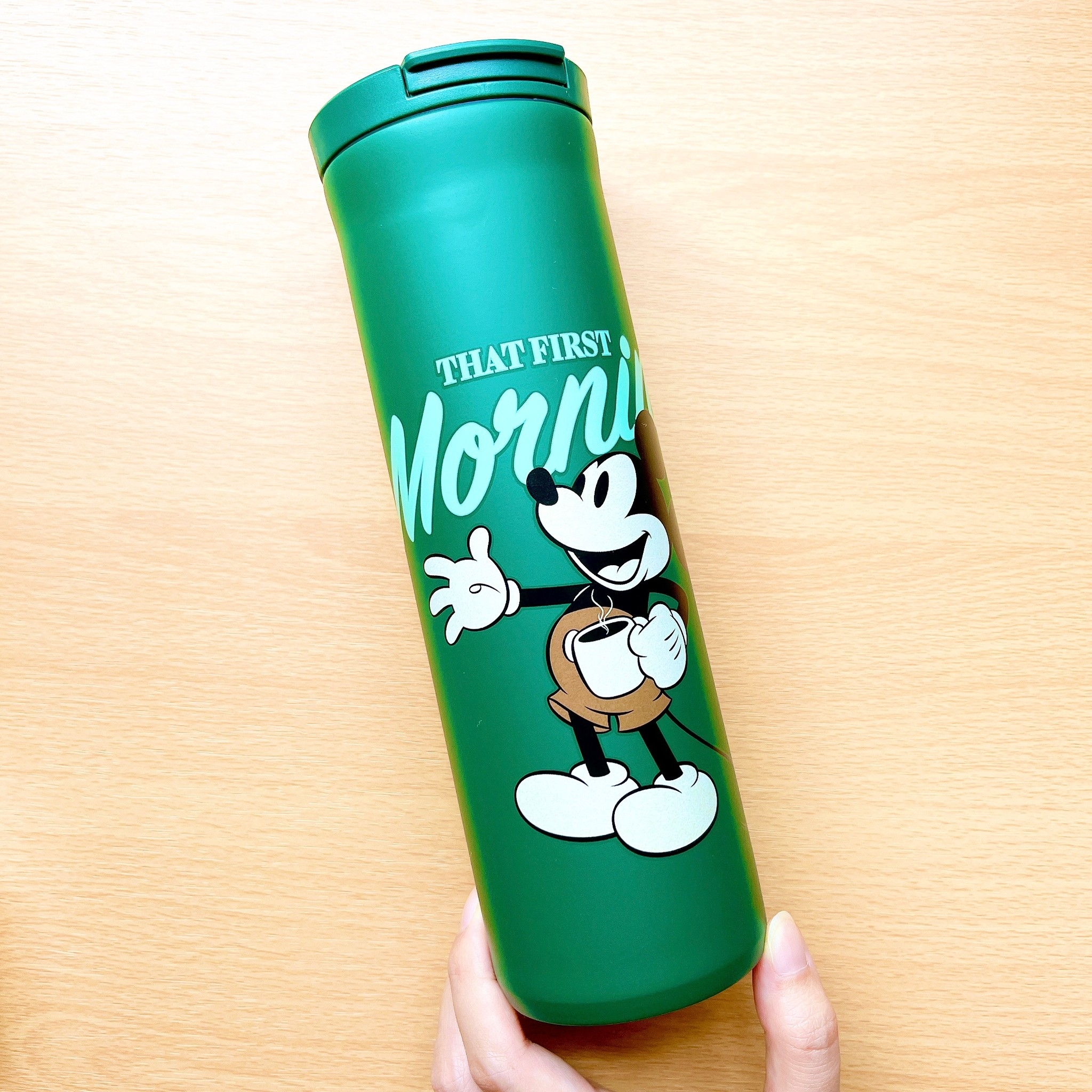 DISNEY Mickey フリップリッドステンレスボトル-