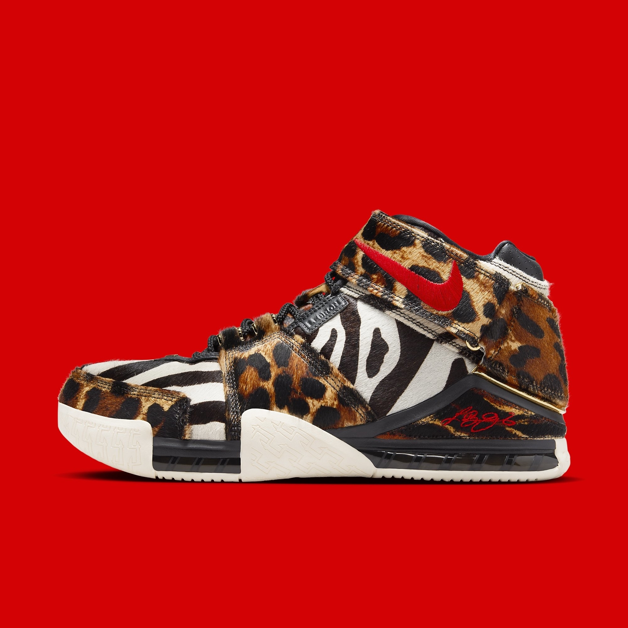 Nike lebron hot sale animal print