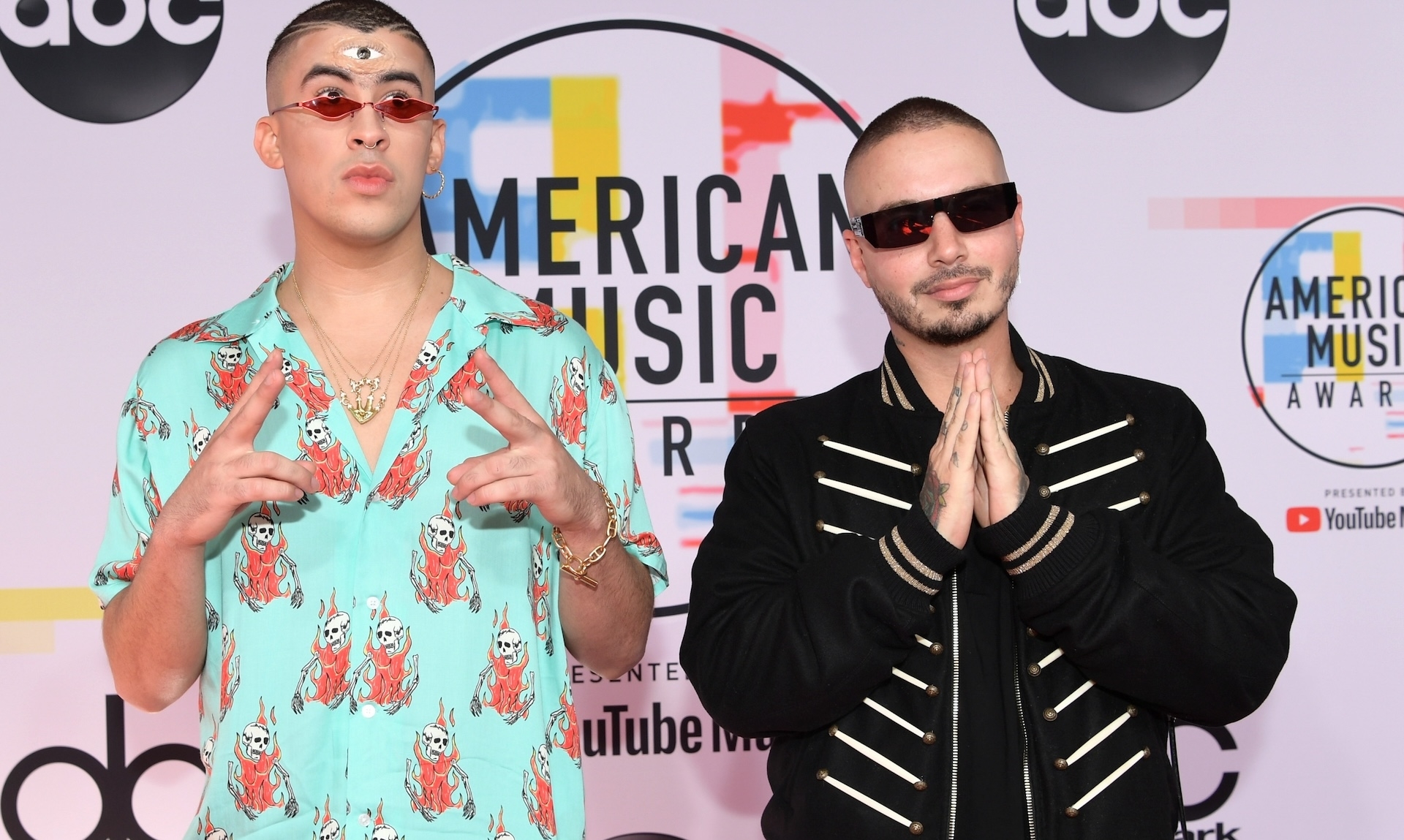 J Balvin reacts to Bad Bunny's supposed 'Thunder Y Lightning' diss