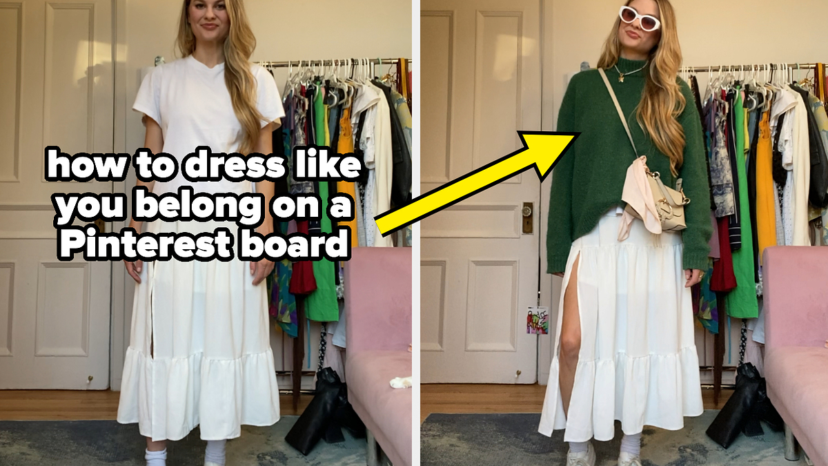 I Tried To Dress Like A Pinterest Board Girl For A Week, And Here