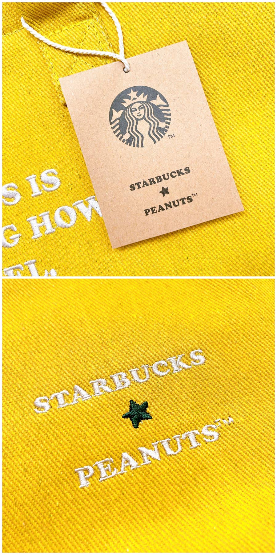 【夏 Tシャツ】新品 スヌーピー スターバックス ロゴ アレンジ