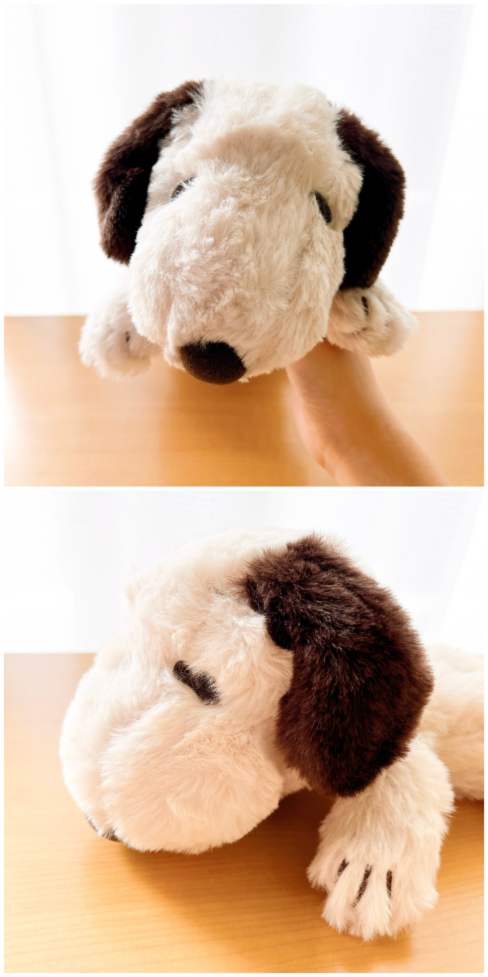 PLAZA（プラザ）のオススメのポーチ「スヌーピー PEANUTS ロングポーチ モカ」