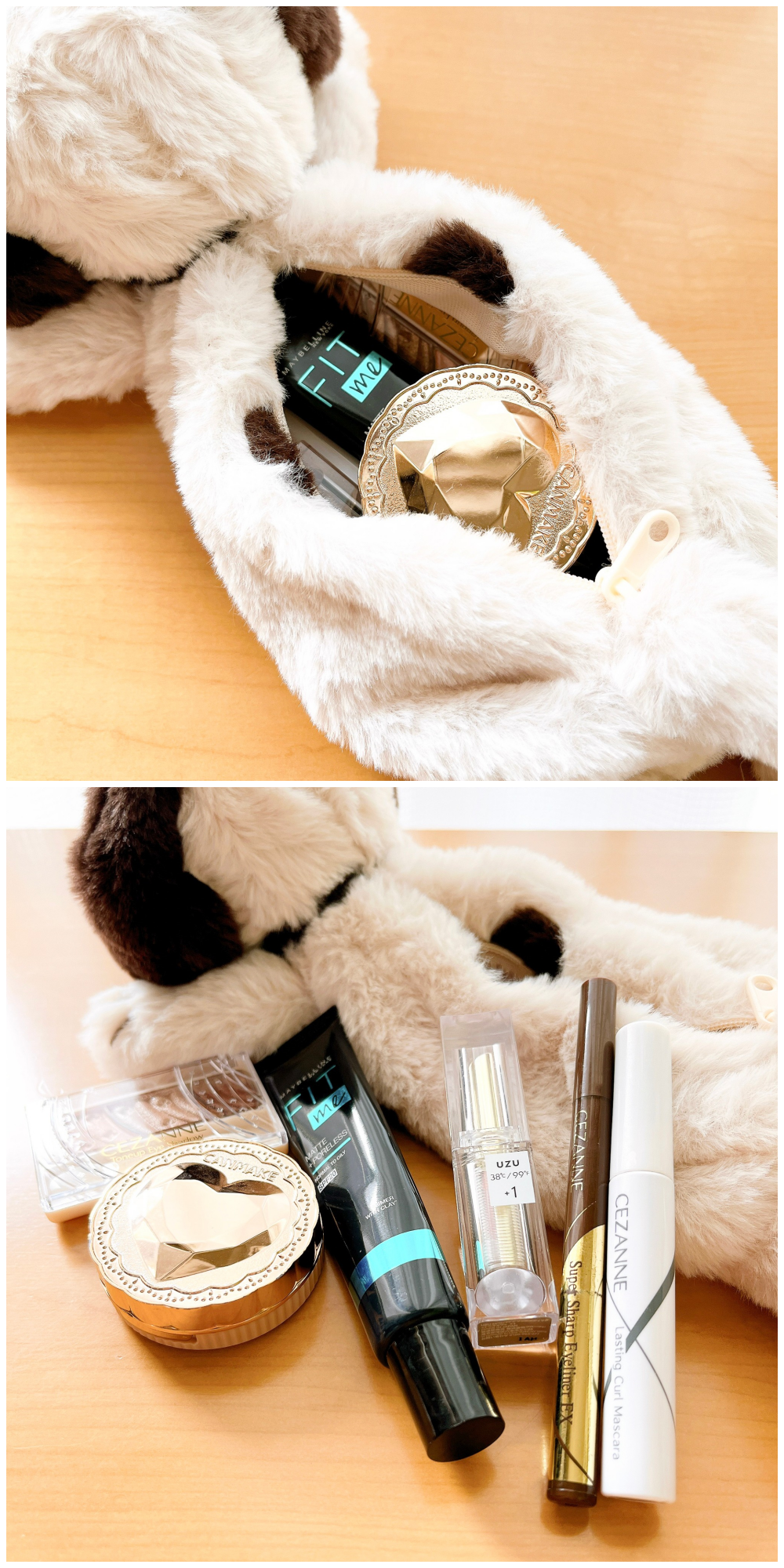 PLAZA（プラザ）のオススメのポーチ「スヌーピー PEANUTS ロングポーチ モカ」