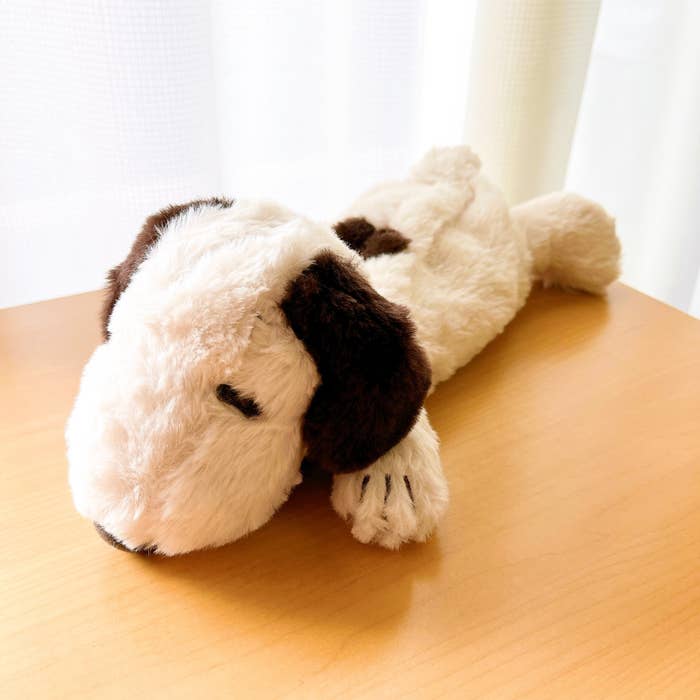 PLAZA（プラザ）のオススメのポーチ「スヌーピー PEANUTS ロングポーチ モカ」