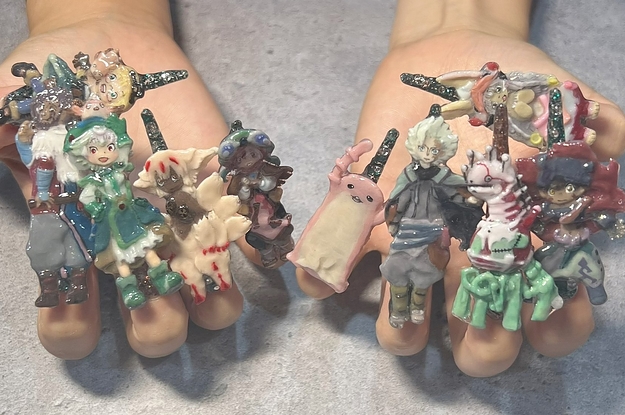 精巧に作られた『メイドインアビス』ネイルがすごすぎた→「かわいい」「amazing」と国内外で大反響