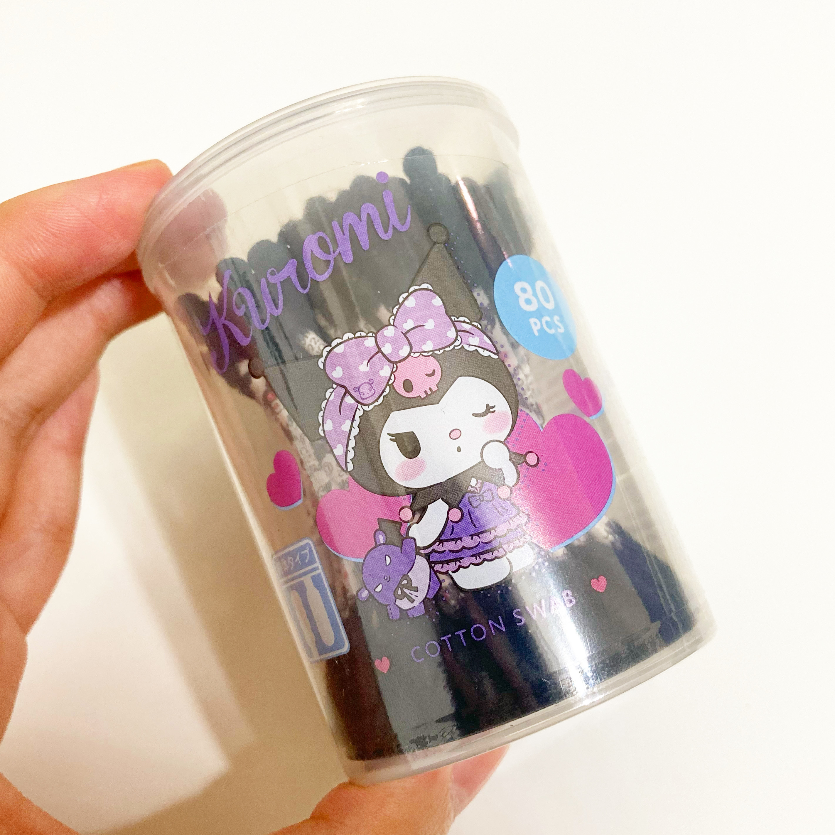 DAISO(ダイソー)のサンリオグッズ「クロミ 綿棒80本入り」