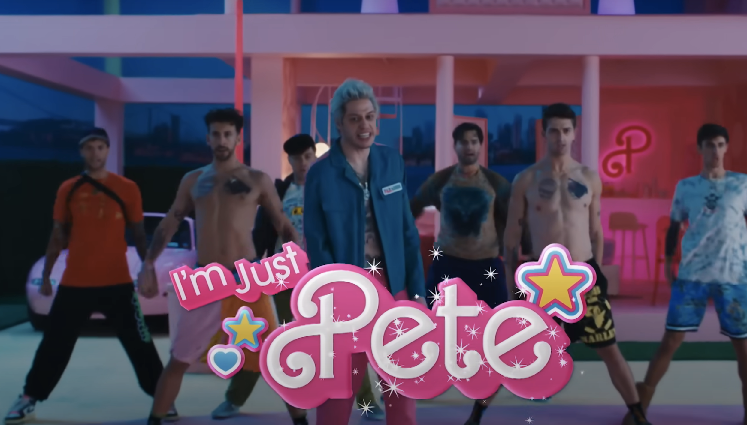 Screenshot of the &quot;I&#x27;m just Pete&quot; sketch