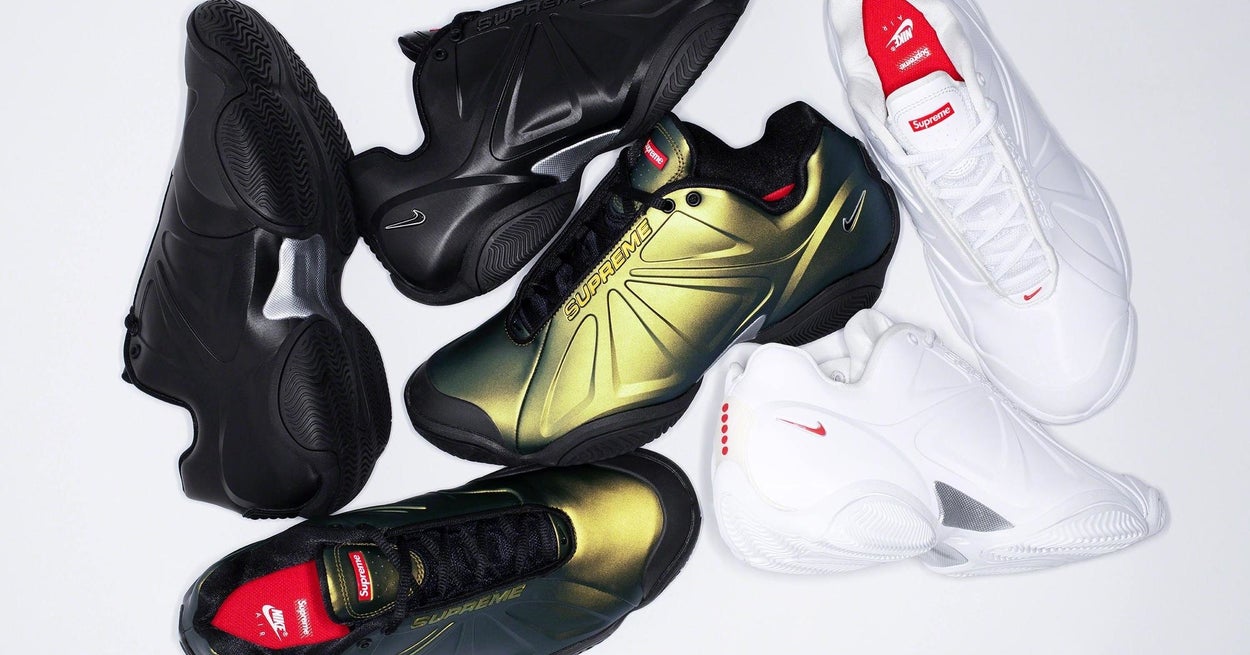 Supreme's Nike Courtposite Collabs Drop This Week