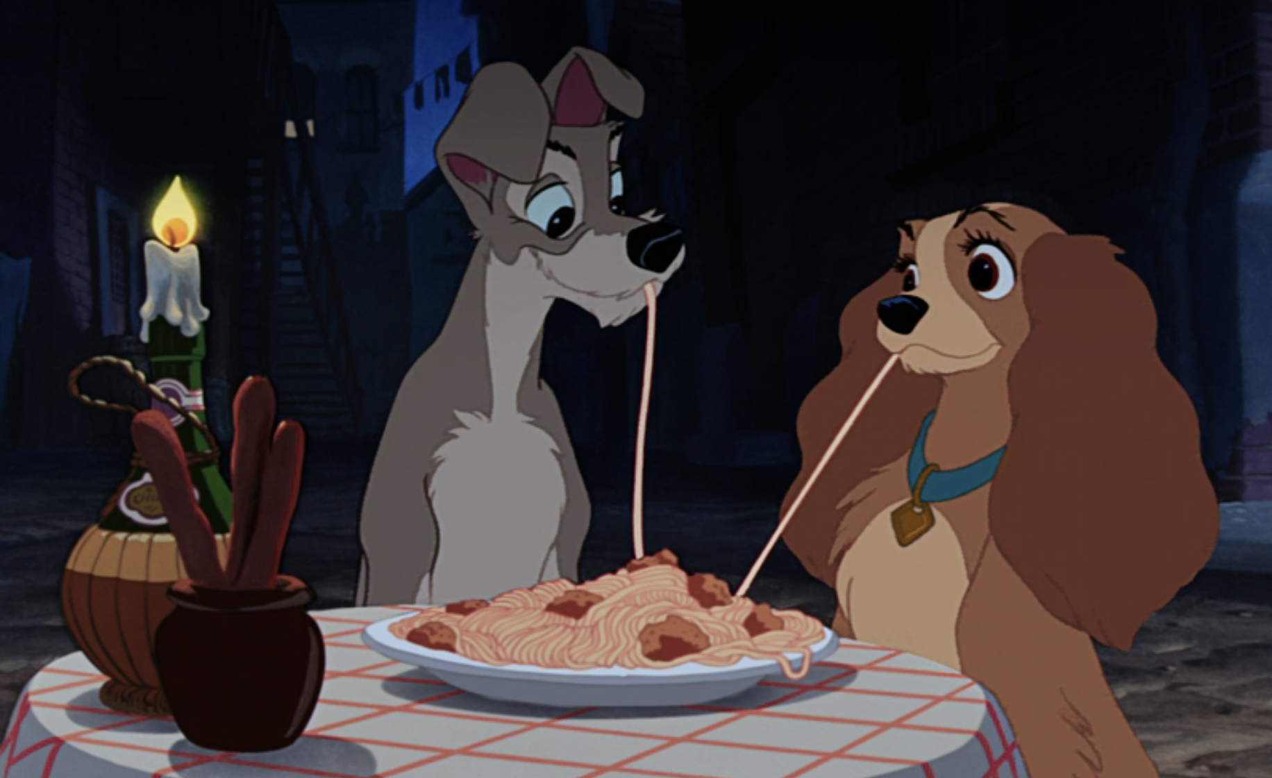 Screenshot from &quot;Lady and the Tramp&quot;