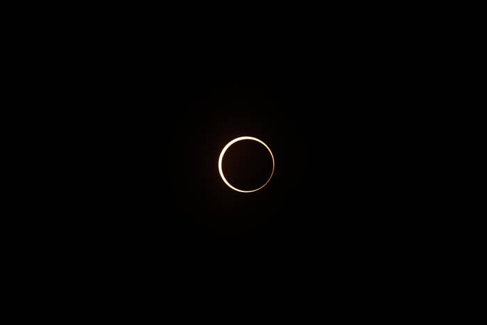 an annular solar eclipse