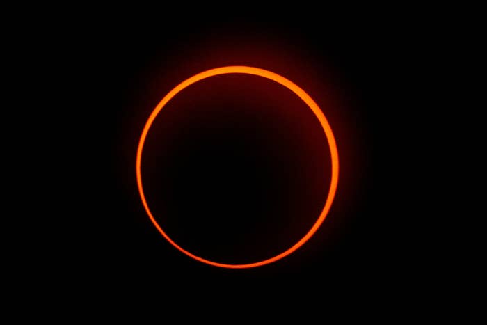An annular solar eclipse
