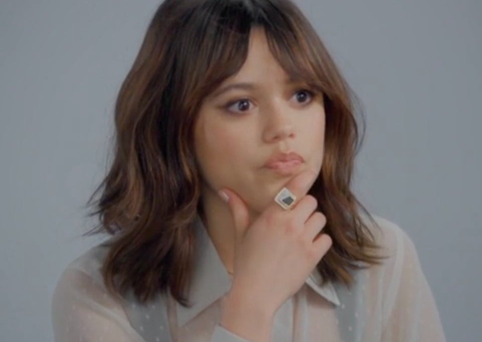 Closeup of Jenna Ortega