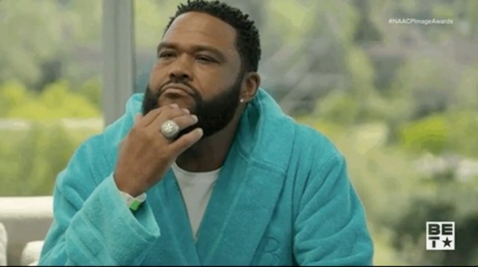 Closeup of Anthony Anderson