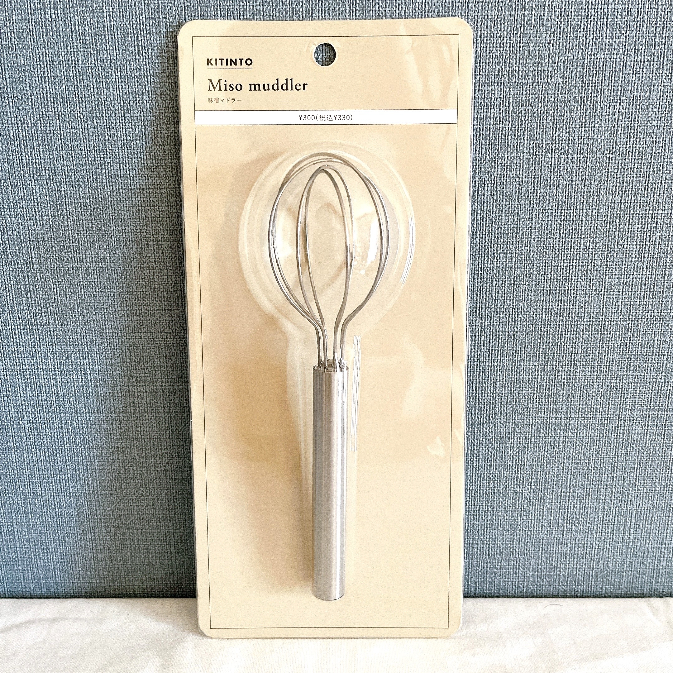 3COINSのオススメのグッズ「【KITINTO】味噌マドラー」