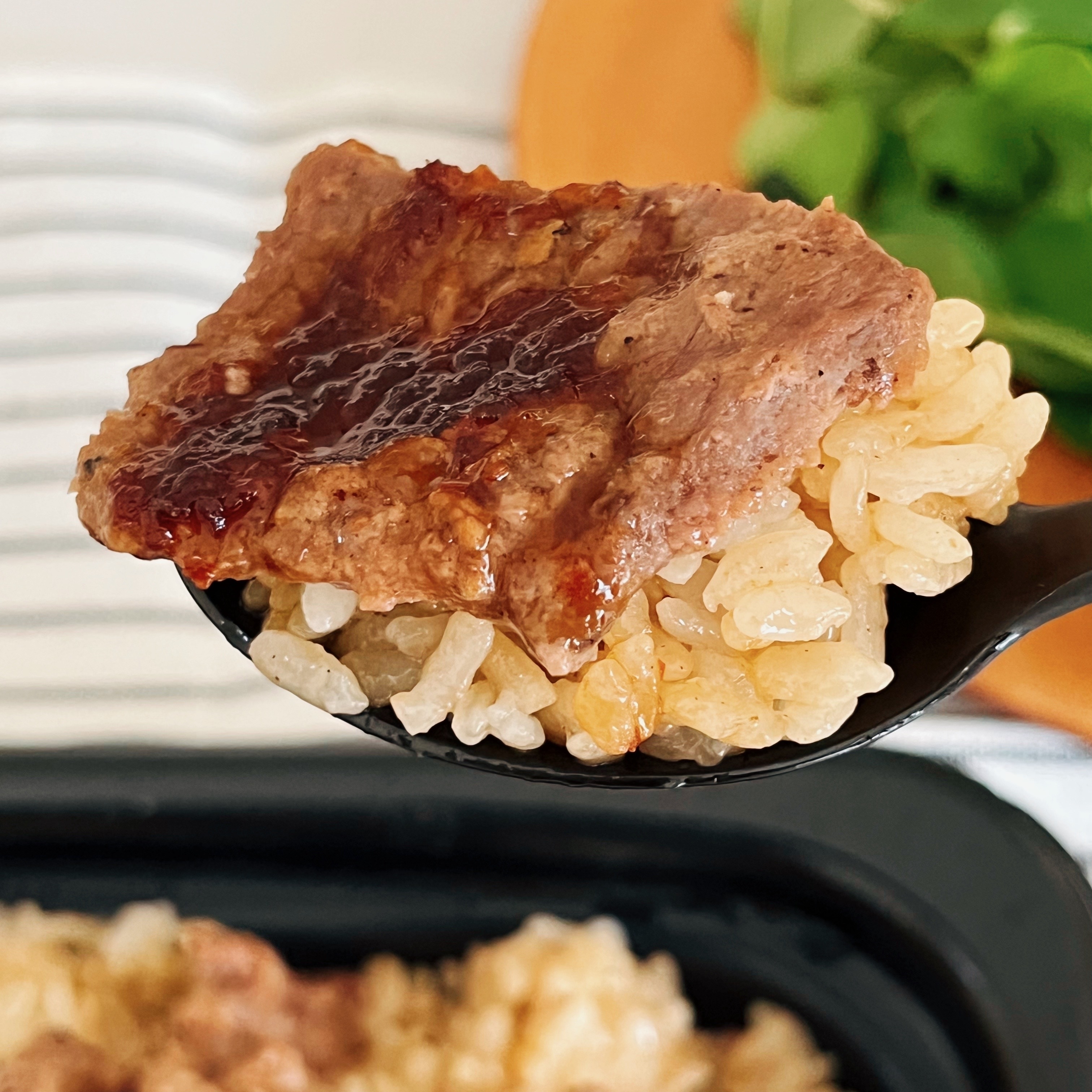 ほっともっとのおすすめ「ファミリーステーキガーリックライス」