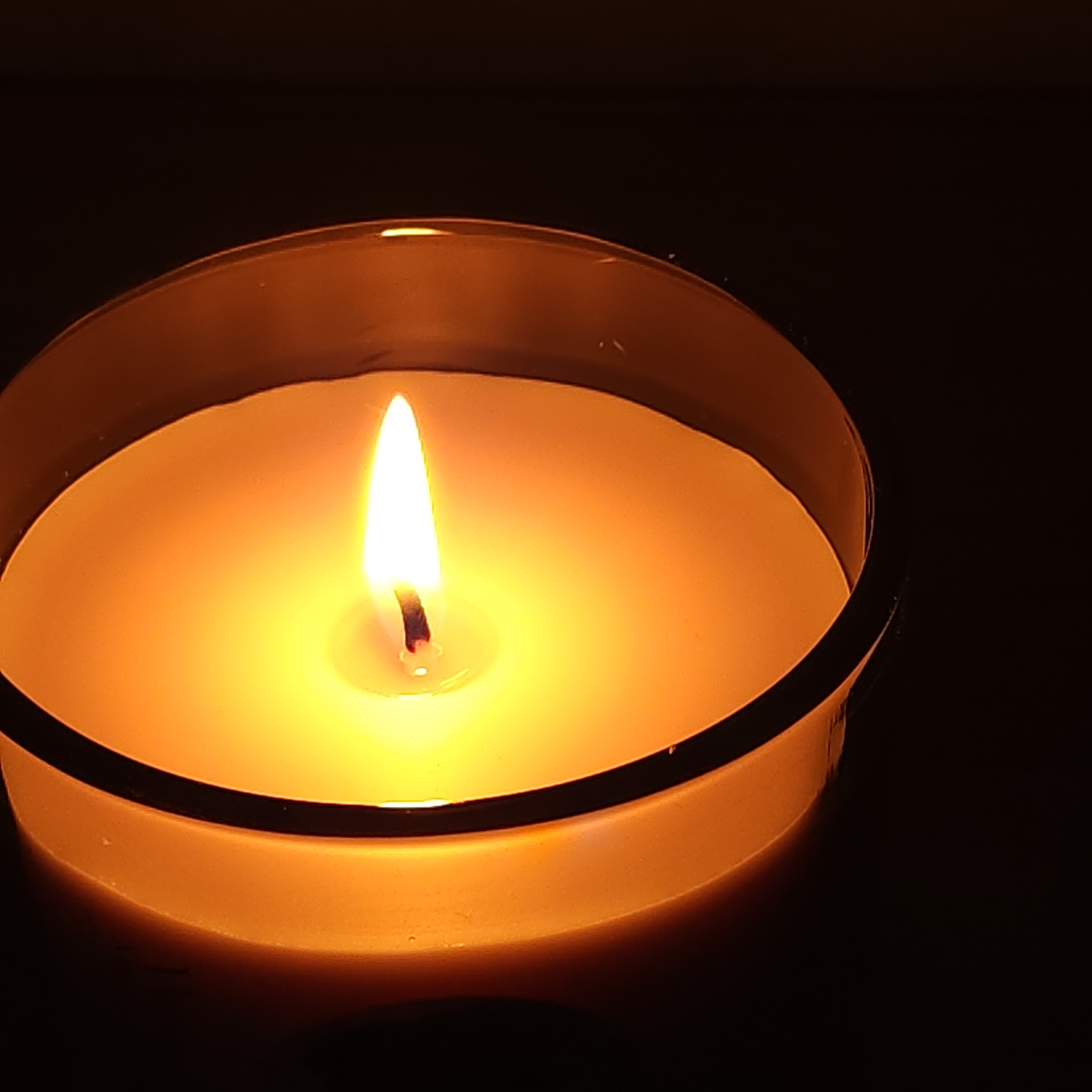 3COINS(スリーコインズ)のおすすめ雑貨「ガラスキャンドル」