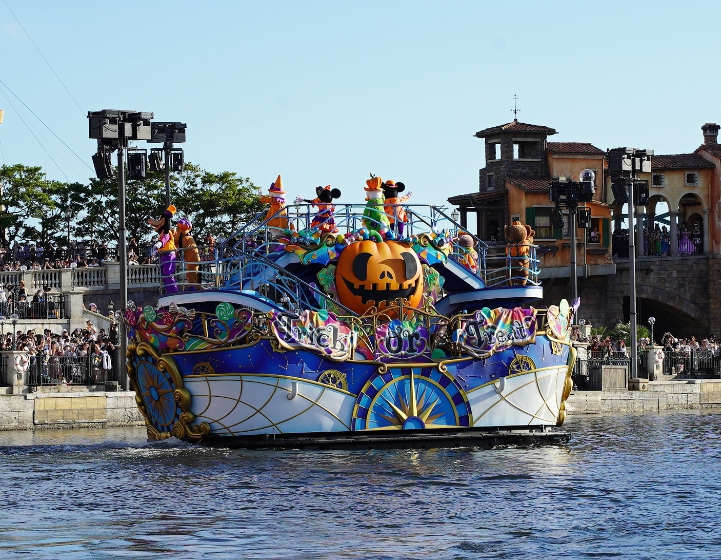 ディズニーシーの限定ショー「ディズニー・ハロウィーン・グリーティング」