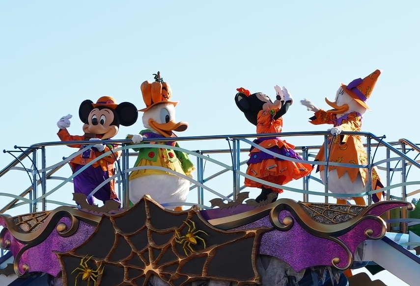ディズニーシーの限定ショー「ディズニー・ハロウィーン・グリーティング」
