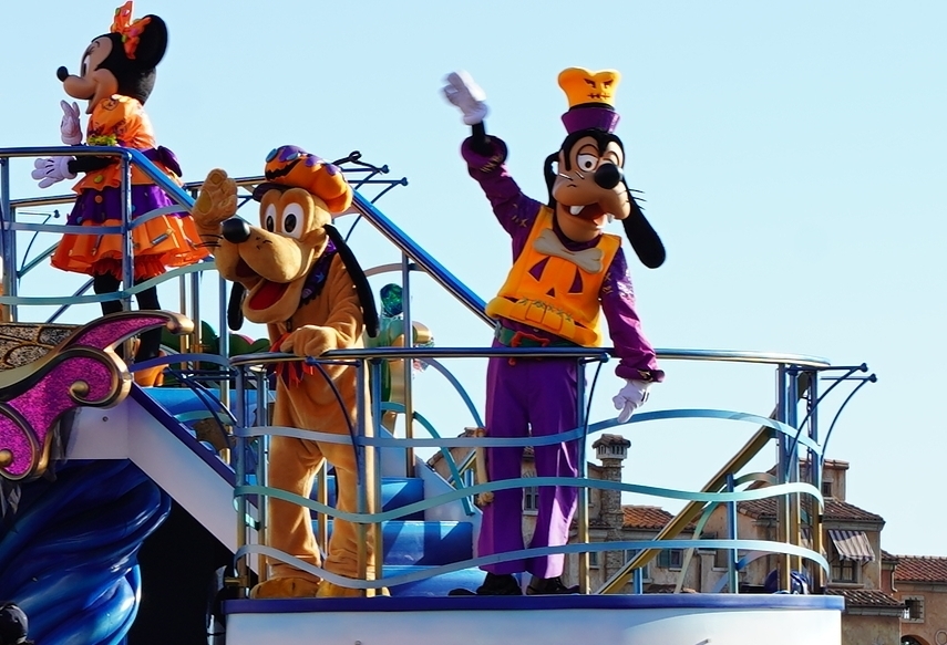 ディズニーシーの限定ショー「ディズニー・ハロウィーン・グリーティング」