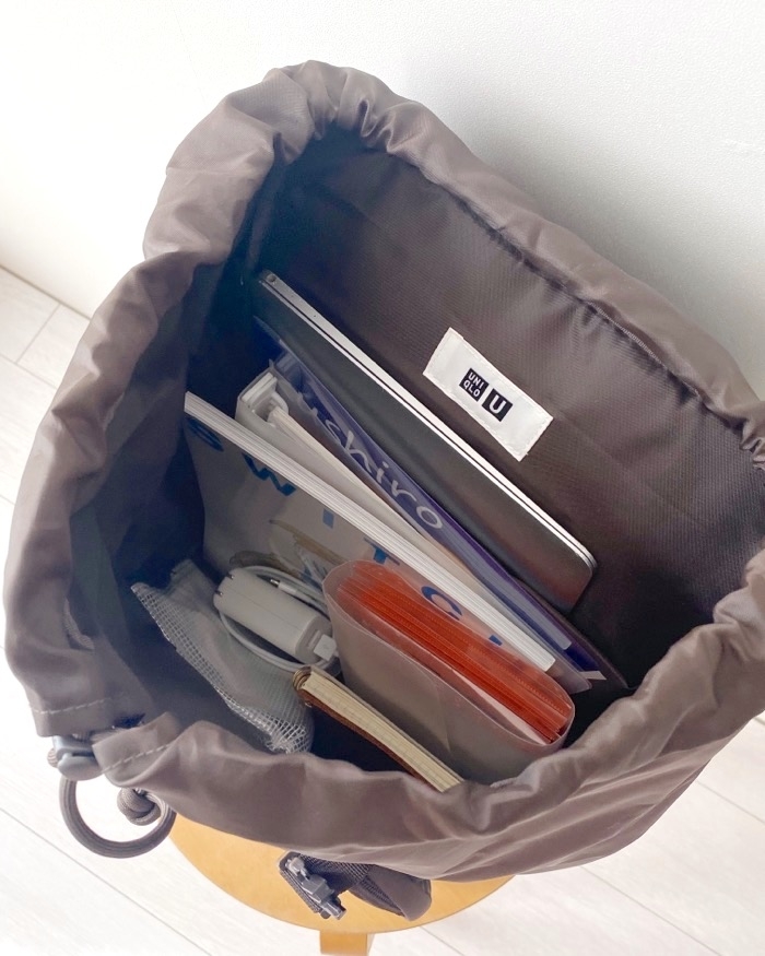 ユニクロのオススメのバッグ「バックパック」