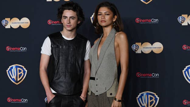 timothee and zendaya on the red carpet