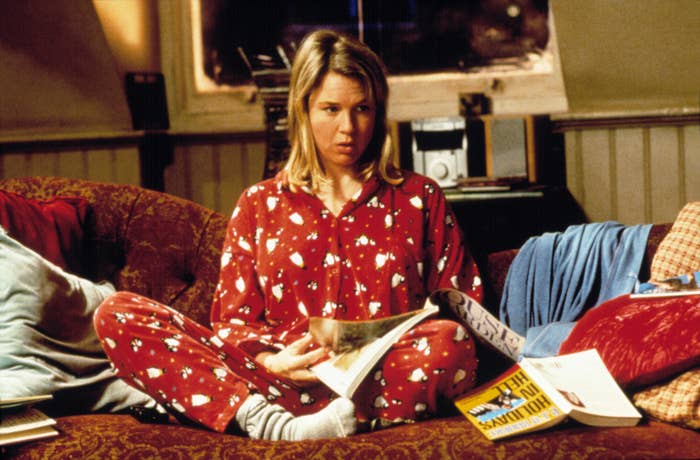 Screenshot from "Bridget Jones's Diary"