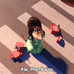 &quot;Aw, thank you.&quot;